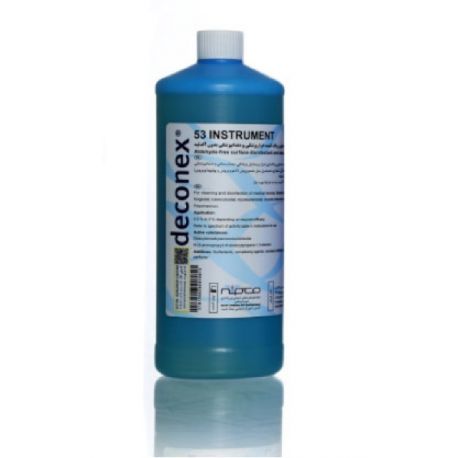 مواد ضدعفونی کننده محلول ضدعفونی کننده یک لیتری ابزار دکونکس Deconex 53 Instrument