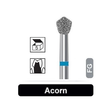 acorn فرز الماسه تراش 5 عددی مدل Dentalree- ACORN 905