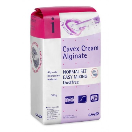 آلژینات آلژینات آسان سرام کوکس Cavex Cream Alginate Easy Mixing