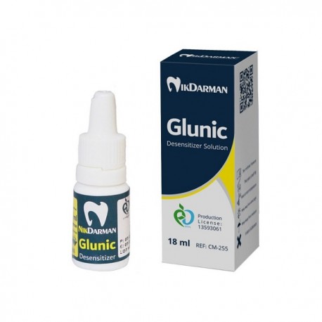 ضد عفونی کننده کانال محلول ضد حساسیتDesensitizer Glunic-نیک درمان